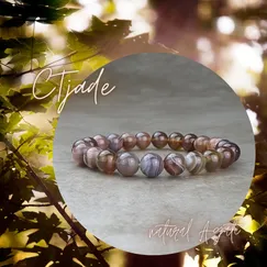 Mẫu 20080904 | Vòng Tay Đá Mã Não Agate | CTjade