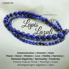 Vòng Tay Đá Thiên Nhiên Lapis Lazuli | CTjade | 2003041