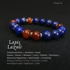 Vòng Tay Đá Thiên Nhiên Lapis Lazuli CTjade | 2003235