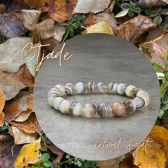 Mẫu 20080915 | Vòng Tay Đá Mã Não Agate | CTjade