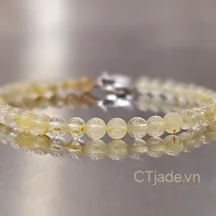 2410151 Vòng đá phong thủy thạch anh thiên nhiên