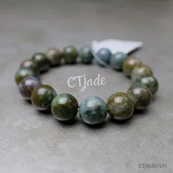 Vòng Đá Thiên Nhiên Indian Agate 10ly | CTjade | Mẫu 1911290