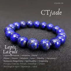 Vòng Tay Đá Thiên Nhiên Lapis Lazuli CTjade 10ly  | 2003215