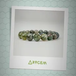 2110226 Vòng tay đá phong thủy hộ mệnh may mắn đá phong thủy Jasper tự nhiên CTjade