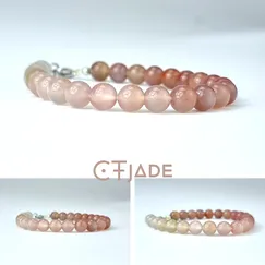 Mẫu 2111190B | Trang sức phong thủy hộ mệnh, vòng Ngọc Agate CTjade