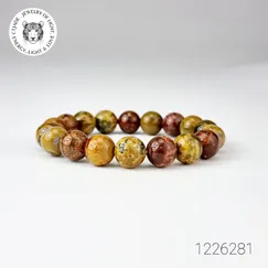 Mẫu 1226281 Trang Sức Phong Thủy Hộ Mệnh | Vòng Tay Đá Ocean Jasper | CTjade