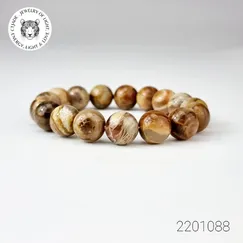 Vòng Fossil Đá Gỗ Hóa Thạch | Mẫu 2201088 | Trang Sức Cao Cấp Thương Hiệu Việt CTjade