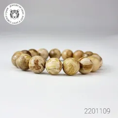 Vòng Fossil Đá Gỗ Hóa Thạch Mẫu 22011009 | Trang Sức Cao Cấp Thương Hiệu Việt CTjade