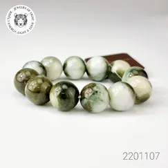 Mẫu 2201107 Trang sức đá phong thủy hộ mệnh vòng tay cao cấp cẩm thạch thiên nhiên CTjade