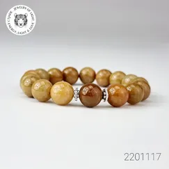 Mẫu 2201117 Trang sức đá phong thủy hộ mệnh vòng tay cao cấp cẩm thạch thiên nhiên CTjade