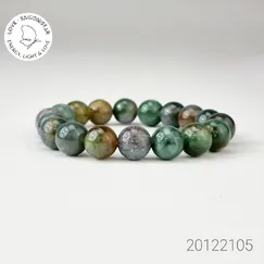 20122105 Trang sức phong thủy hộ mệnh vòng tay ngọc thạch tủy Chalcedony thiên nhiên CTjade