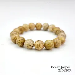 Mẫu 2202203 Trang Sức Phong Thủy Hộ Mệnh | Vòng Tay Đá Ocean Jasper | CTjade