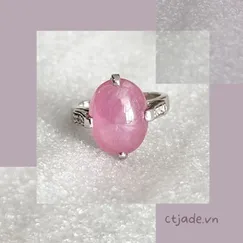 2203181 Nhẫn đá Tourmaline thiên nhiên  | Trang sức cao cấp CTjade