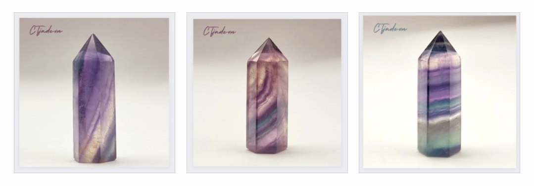 Trụ đá năng lượng Fluorite  Trụ đá năng lượng Fluorite