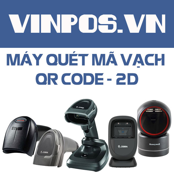 Máy quét mã QR, đọc mã vạch 1D, 2D đa năng