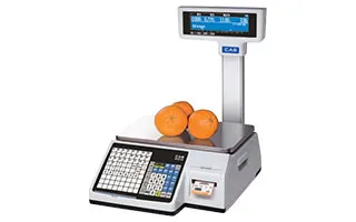 Cân điện tử in tem nhãn CAS CL5200 Cân điện tử in tem nhãn CAS CL5200