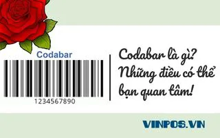 CODABAR LÀ GÌ? NHỮNG ĐIỀU CÓ THỂ BẠN QUAN TÂM! CODABAR LÀ GÌ? NHỮNG ĐIỀU CÓ THỂ BẠN QUAN TÂM!