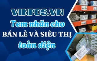 Tem nhãn cho Bán lẻ và Siêu thị toàn diện (2025)