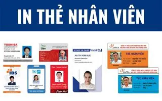 Dịch vụ in thẻ nhân viên Dịch vụ in thẻ nhân viên