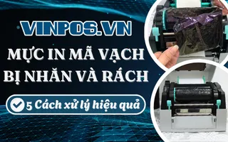 Mực in mã vạch bị Nhăn và Rách: 5 Cách xử lý hiệu quả