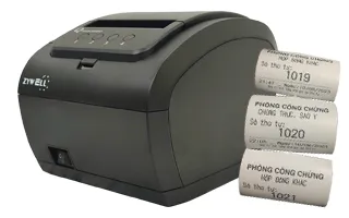 Máy bấm số thứ tự Zywell ZY307Q in phiếu số tự động Máy bấm số thứ tự Zywell ZY307Q in phiếu số tự động