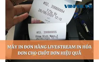 MÁY IN ĐƠN HÀNG LIVESTREAM IN HÓA ĐƠN CHO CHỐT ĐƠN HIỆU QUẢ