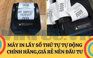MÁY IN LẤY SỐ THỨ TỰ TỰ ĐỘNG CHÍNH HÃNG, GIÁ RẺ NÊN ĐẦU TƯ