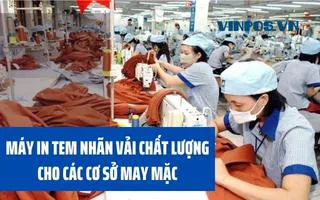 MÁY IN TEM NHÃN VẢI SATIN, RUBAN CHO DOANH NGHIỆP MAY MẶC MÁY IN TEM NHÃN VẢI SATIN, RUBAN CHO DOANH NGHIỆP MAY MẶC