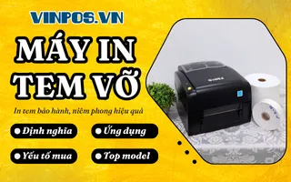 Máy in tem vỡ: In tem bảo hành, niêm phong hiệu quả Máy in tem vỡ: In tem bảo hành, niêm phong hiệu quả