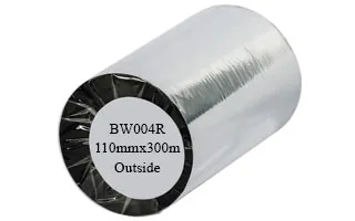 Mực in tem nhãn mã vạch Resin BW004R 110mmx300m Mực in tem nhãn mã vạch Resin BW004R 110mmx300m