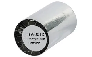 Mực in tem nhãn mã vạch Wax BW001R 110mmx300m Mực in tem nhãn mã vạch Wax BW001R 110mmx300m