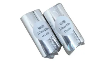 Mực in tem nhãn mã vạch Wax Resin BW002 110mmx100m Mực in tem nhãn mã vạch Wax Resin BW002 110mmx100m