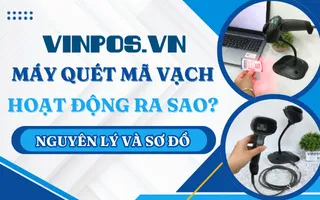 Máy quét mã vạch hoạt động ra sao? Nguyên lý và Sơ đồ Máy quét mã vạch hoạt động ra sao? Nguyên lý và Sơ đồ
