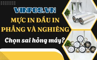 Mực in đầu in Phẳng và Nghiêng: Chọn sai hỏng máy?