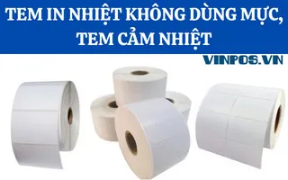 Tem in nhiệt không dùng mực, tem cảm nhiệt Tem in nhiệt không dùng mực, tem cảm nhiệt