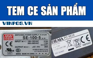 Tem nhãn CE cho sản phẩm Tem nhãn CE cho sản phẩm