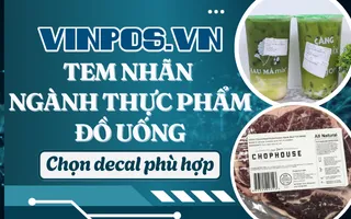 Tem nhãn ngành thực phẩm, đồ uống: Chọn decal phù hợp