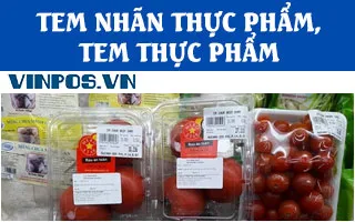 Tem nhãn thực phẩm Tem nhãn thực phẩm