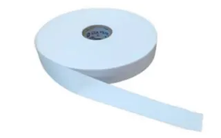 Tem nhãn vải ruban NT003 cuộn 2.5cmx200m Tem nhãn vải ruban NT003 cuộn 2.5cmx200m
