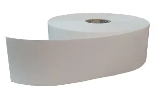 Tem nhãn vải ruban cuộn 6.4cmx200m Tem nhãn vải ruban cuộn 6.4cmx200m