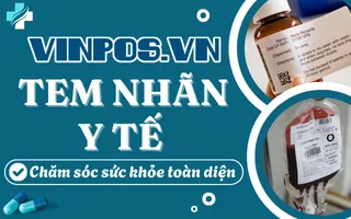 Tem nhãn y tế, chăm sóc sức khỏe toàn diện (2025)