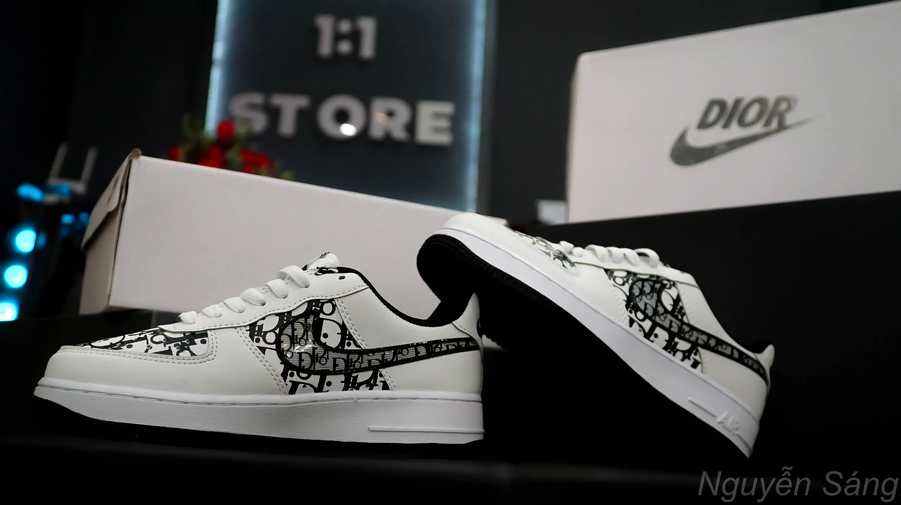 Nike Air Force 1  Dior  Sneakers Custom Opplain