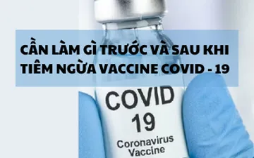 Cần làm gì trước và sau khi tiêm Vaccine ngừa Covid - 19