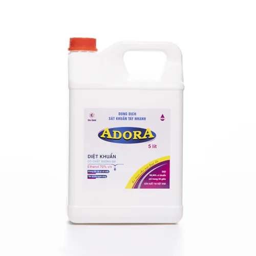 Sát khuẩn bàn tay nhanh và bề mặt ADORA  CAN 5 Lít
