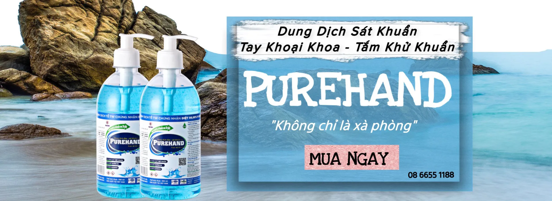 dung dịch tắm - sát khuẩn tay purehand