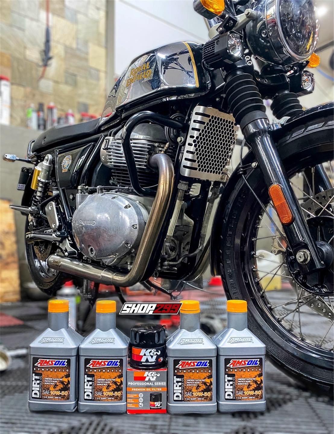 LỌC NHỚT K&N CHO ROYAL ENFIELD 650 LỌC NHỚT K&N CHO ROYAL ENFIELD 650