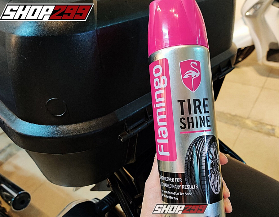 FLAMINGO TIRE SHINE F010 - DƯỠNG NHỰA NHÁM & LÀM BÓNG LỐP XE 500ML FLAMINGO TIRE SHINE F010 - DƯỠNG NHỰA NHÁM & LÀM BÓNG LỐP XE 500ML