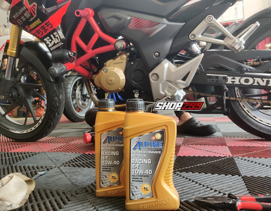 NHỚT ALPINE RACING 4T 10W40 NHỚT ALPINE RACING 4T 10W40