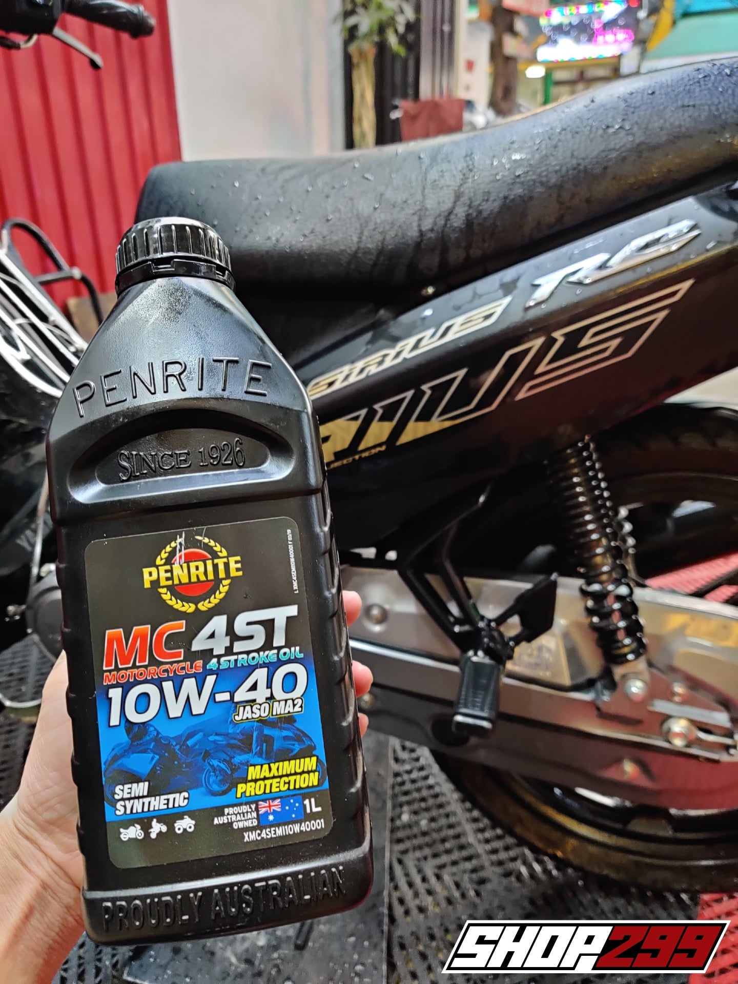 Nhớt PENRITE MC 4ST SEMI SYNTHETIC 10W40 Nhớt PENRITE MC 4ST SEMI SYNTHETIC 10W40