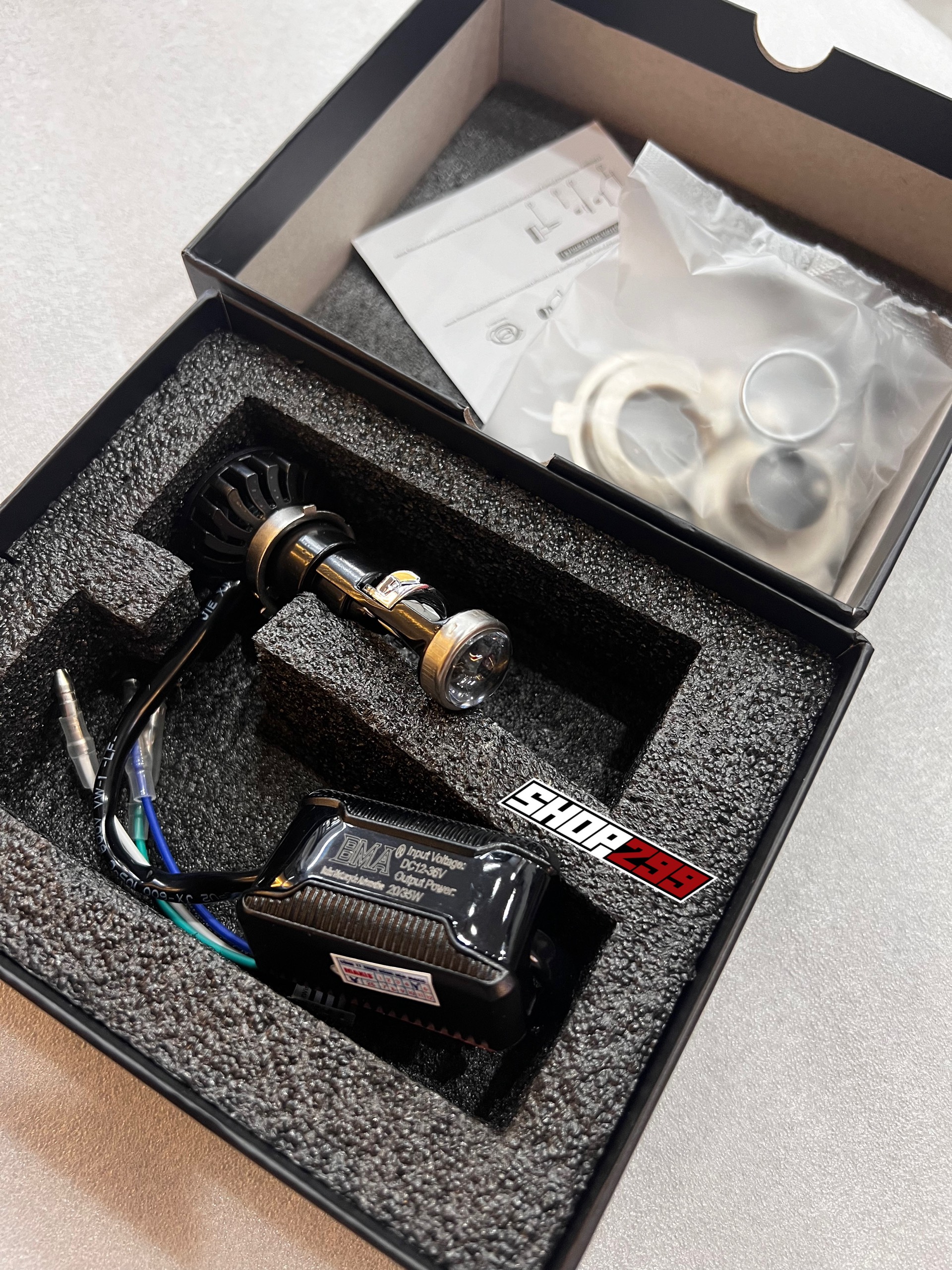 ĐÈN PHA LED BI CẦU BMA R02 - CHÂN H4 - ÁNH SÁNG TRẮNG (20/35W-2800LM) ĐÈN PHA LED BI CẦU BMA R02 - CHÂN H4 - ÁNH SÁNG TRẮNG (20/35W-2800LM)